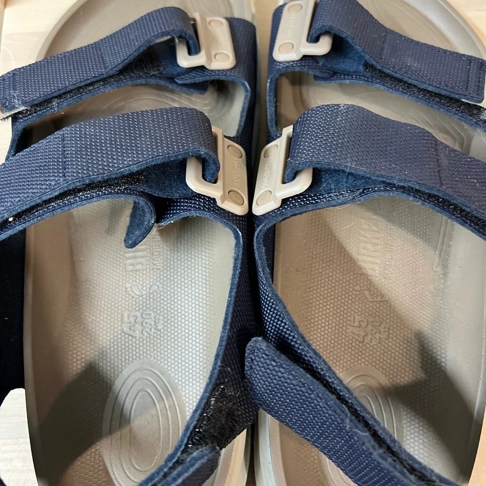 Birkenstock Tatacoa Men Sandals Size 45 /12 Navy Birko Flor
